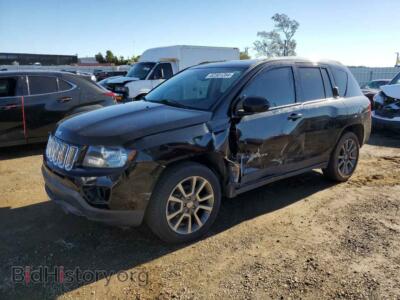 2017 Jeep COMPASS Latitude, black — VIN 1C4NJDEB3HD109111, Copart