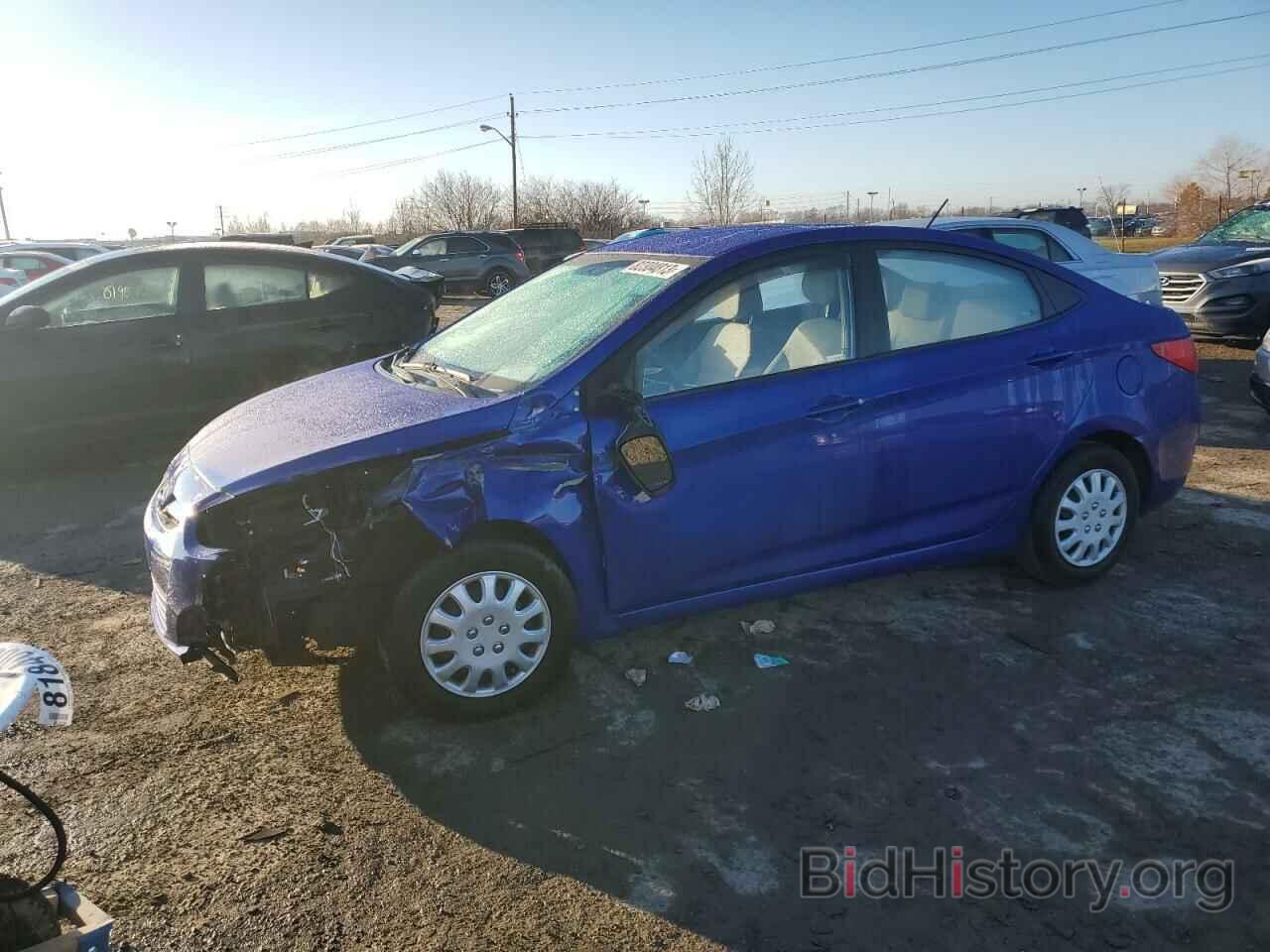 Photo KMHCT4AE4CU184146 - HYUNDAI ACCENT 2012