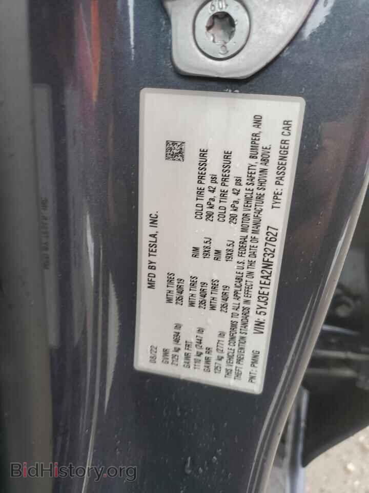 2022 TESLA MODEL 3 - VIN: 5YJ3E1EA2NF327627 - Photo 12