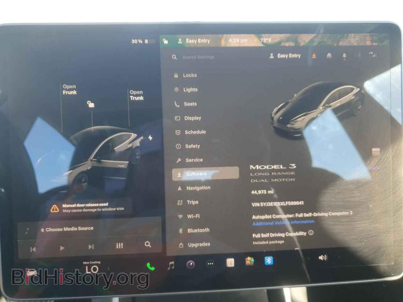 2020 TESLA MODEL 3 - VIN: 5YJ3E1EBXLF599641 - Фото 9