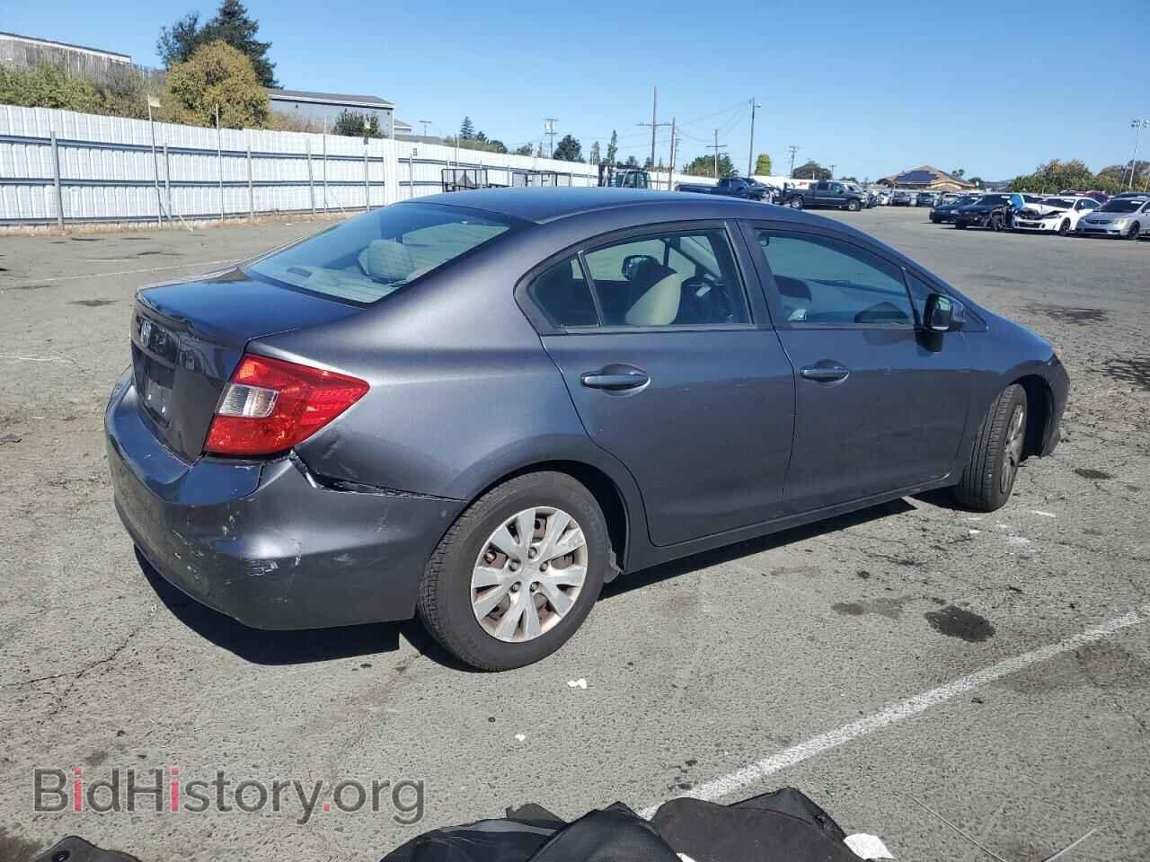 2012 HONDA CIVIC - VIN: 19XFB2F54CE346941 - Фото 3