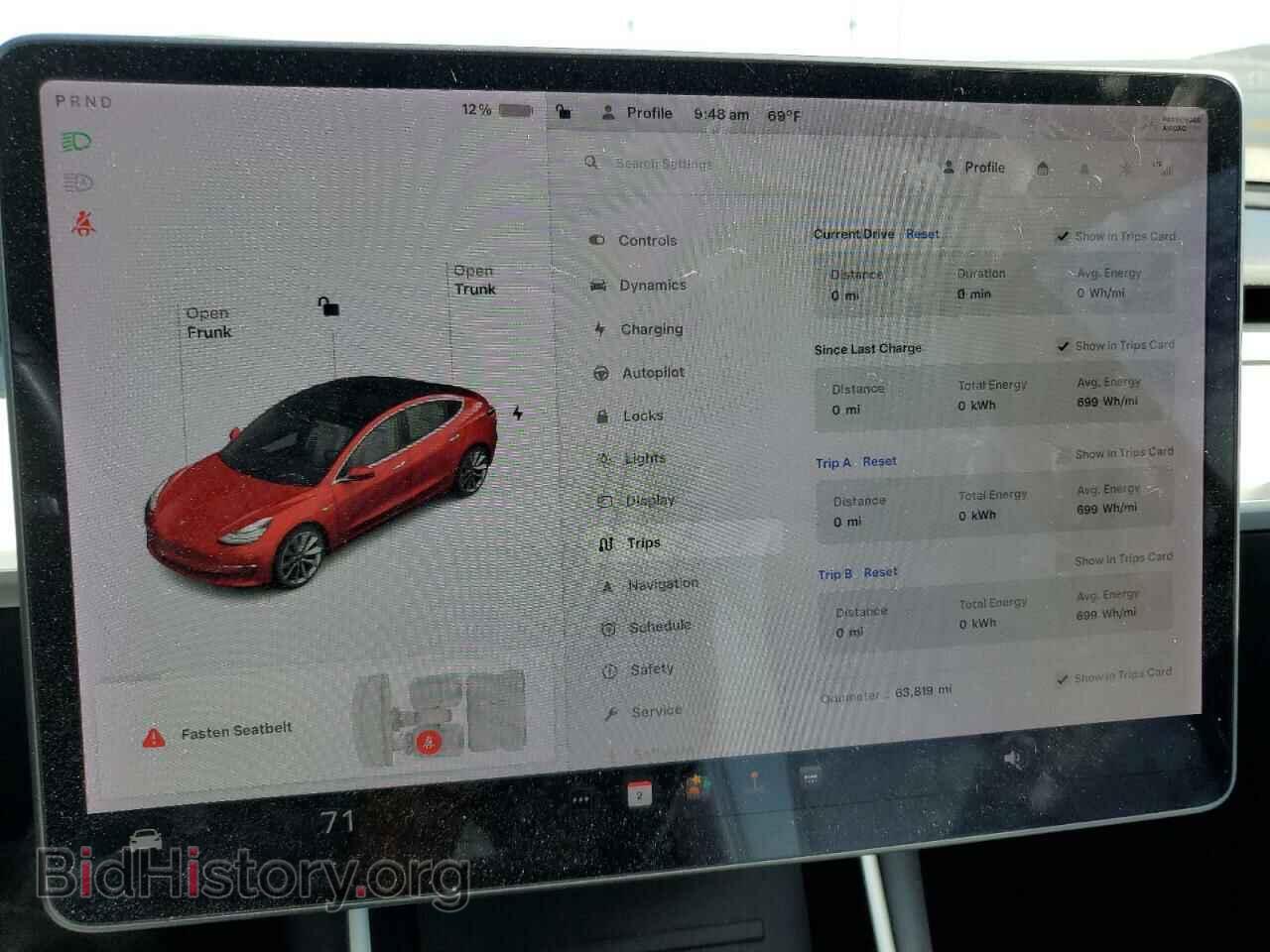 2019 TESLA MODEL 3 - VIN: 5YJ3E1EB3KF421777 - Фото 9