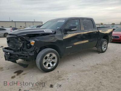 2020 RAM 1500 Big Horn/Lone Star, черный — VIN 1C6SRFFT9LN161819, Copart