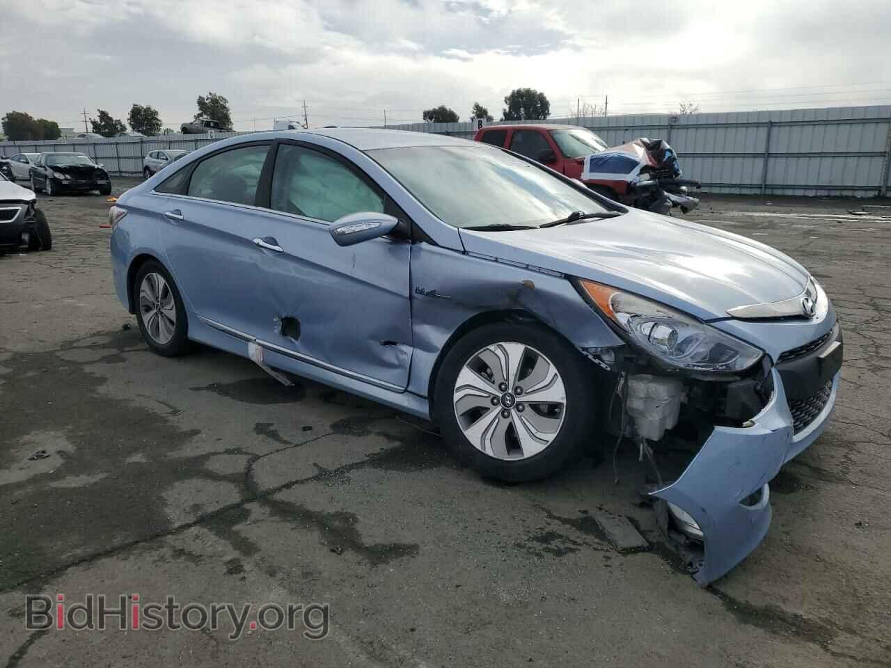 2014 HYUNDAI SONATA - VIN: KMHEC4A41EA103382 - Фото 4