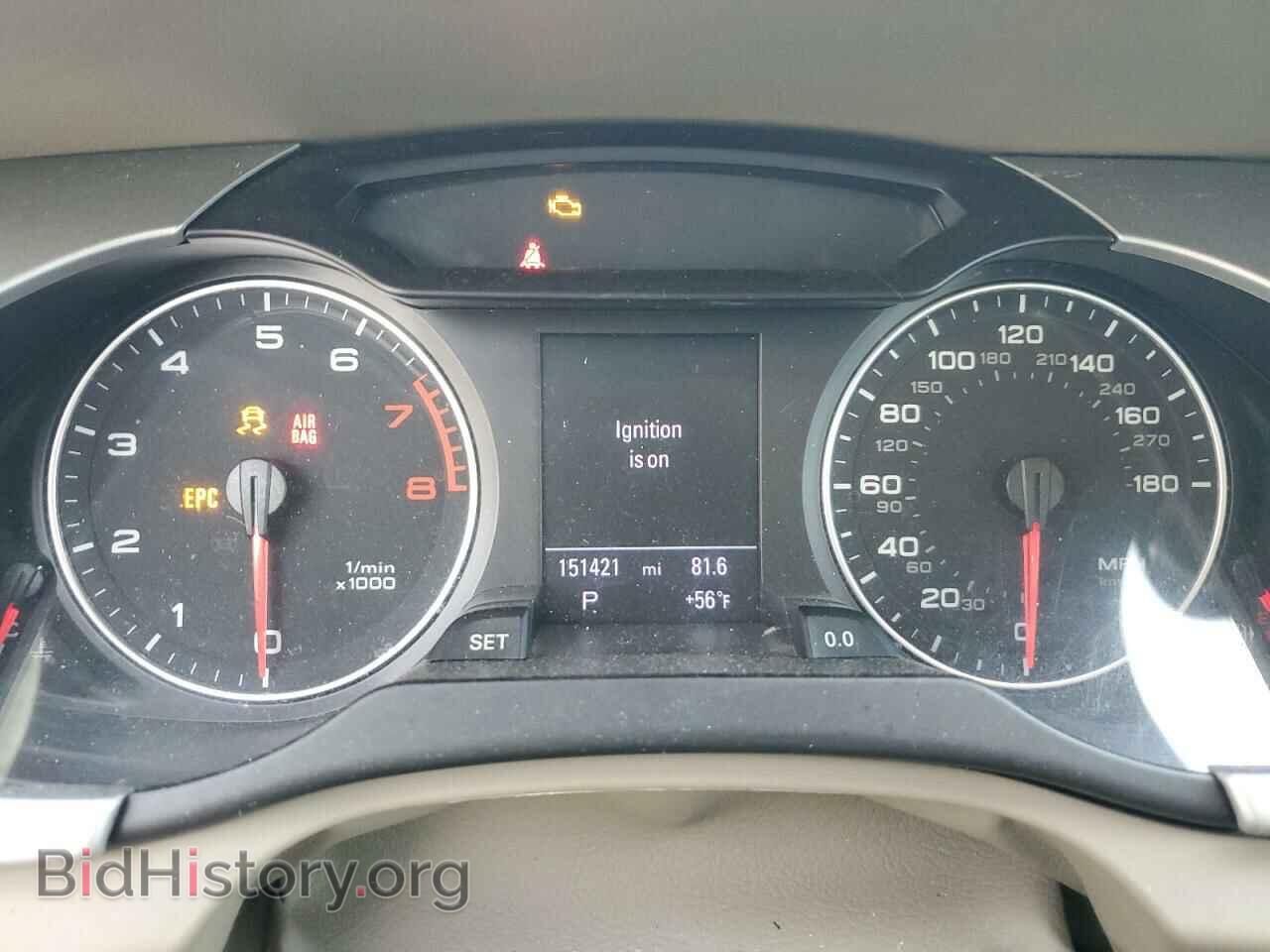 2011 AUDI A4 - VIN: WAUKFAFL9BN041793 - Фото 9
