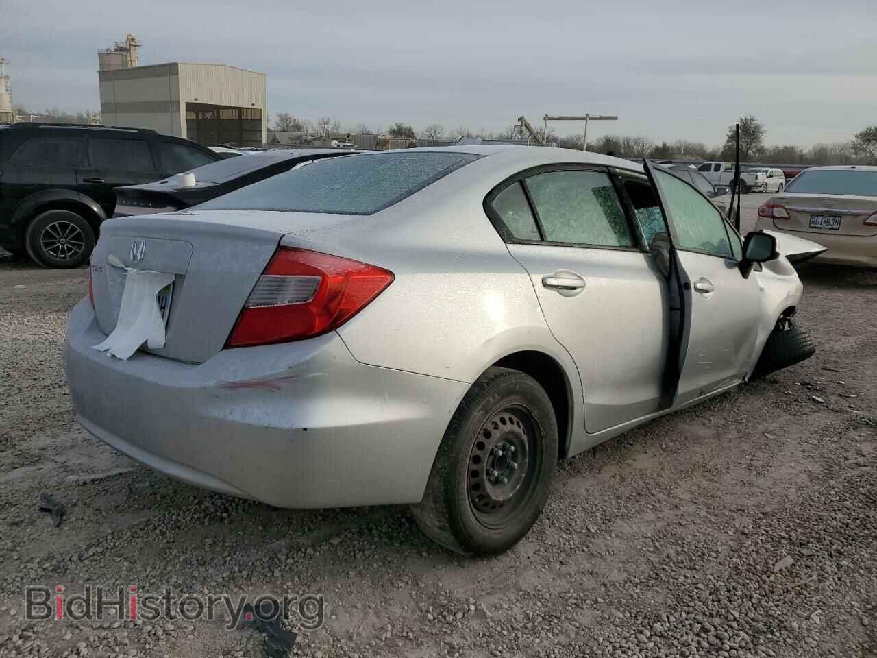 2012 HONDA CIVIC - VIN: 2HGFB2F59CH521254 - Фото 3