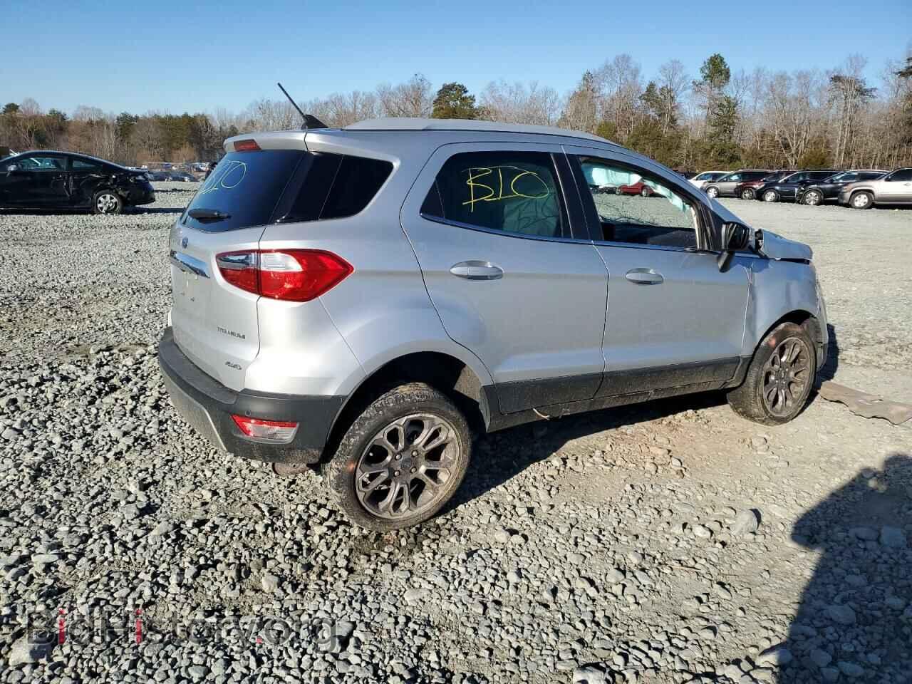 2021 FORD ECOSPORT - VIN: MAJ6S3KL8MC412853 - Photo 3
