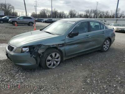 2010 Honda ACCORD EXL, green — VIN 1HGCP2F83AA102729, Copart