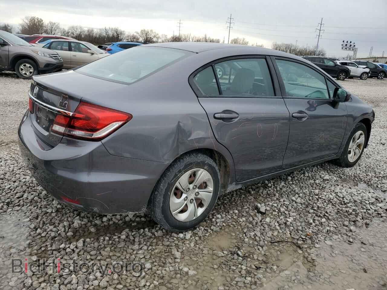 2014 HONDA CIVIC - VIN: 19XFB2F54EE220596 - Фото 3