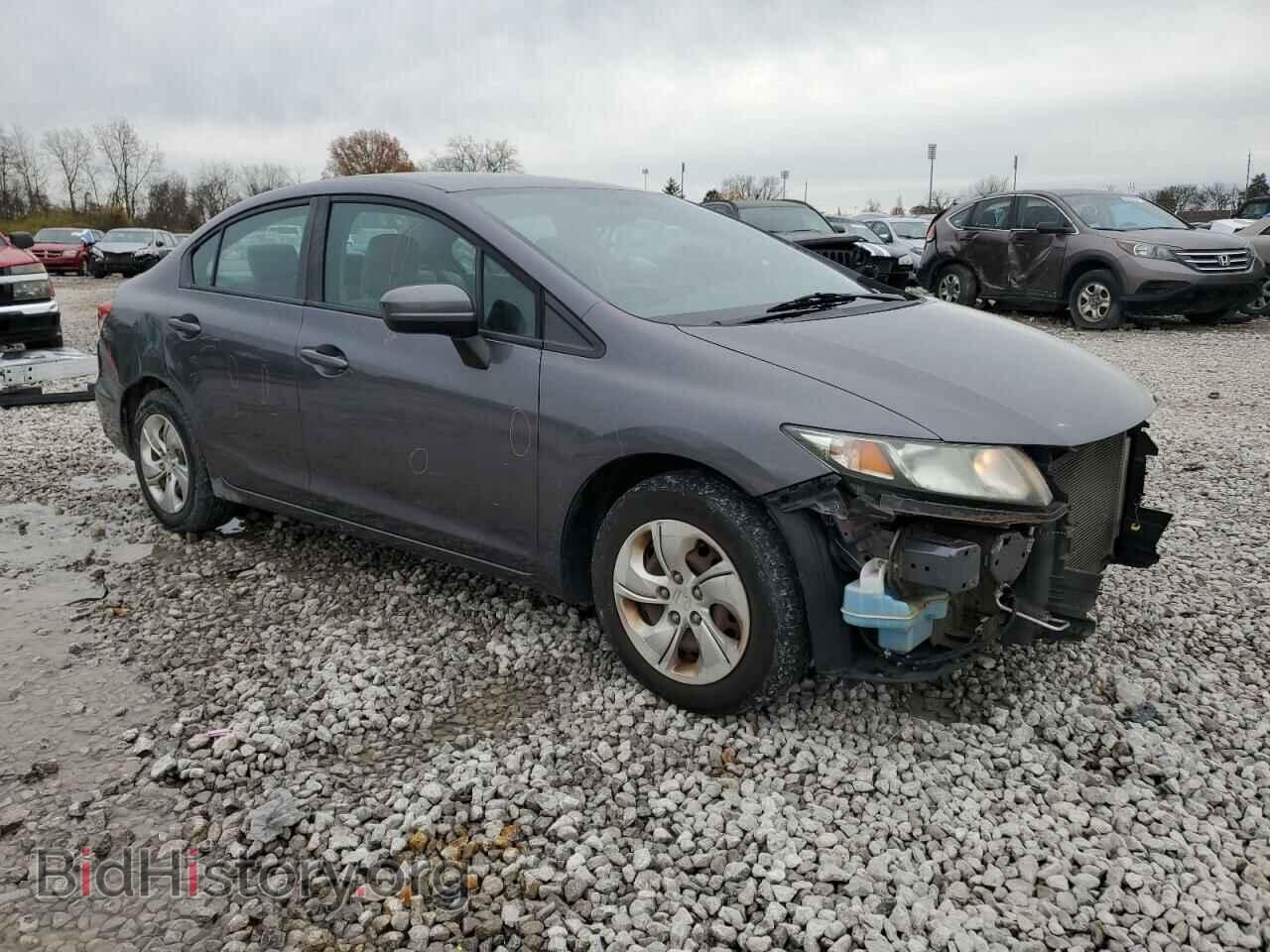 2014 HONDA CIVIC - VIN: 19XFB2F54EE220596 - Фото 4