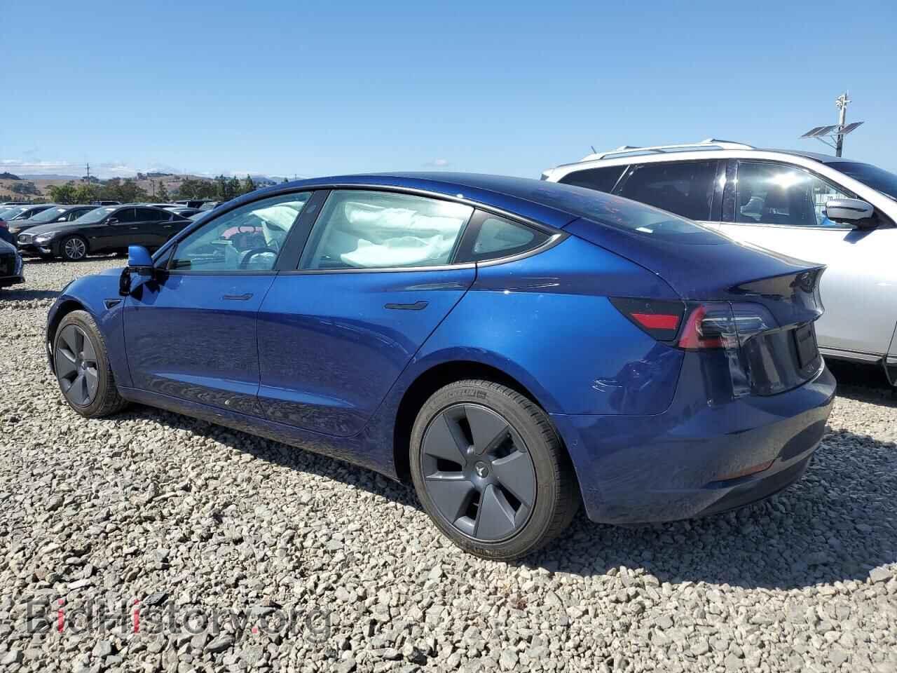 2022 TESLA MODEL 3 - VIN: 5YJ3E1EA0NF125675 - Фото 2