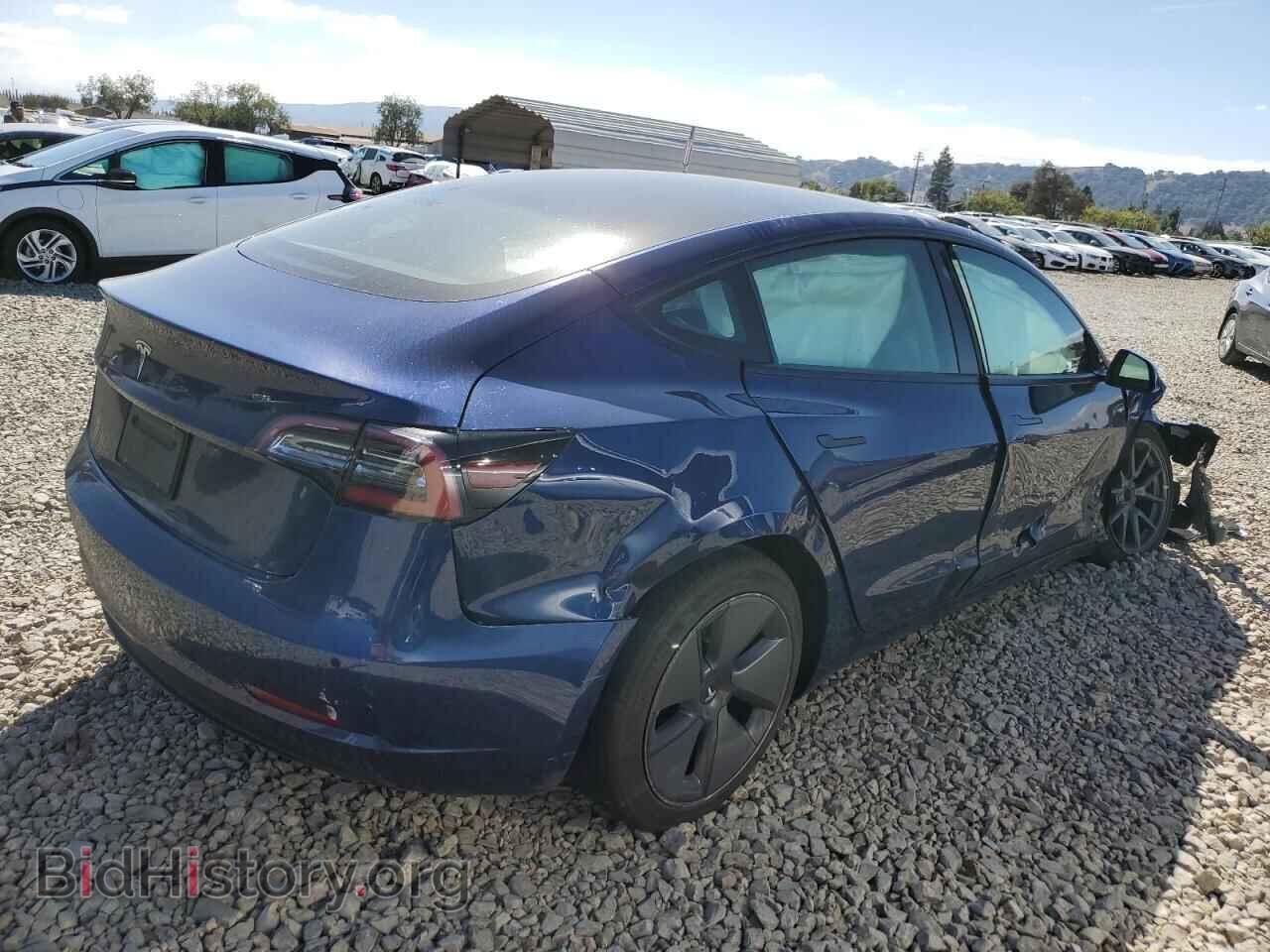 2022 TESLA MODEL 3 - VIN: 5YJ3E1EA0NF125675 - Фото 3