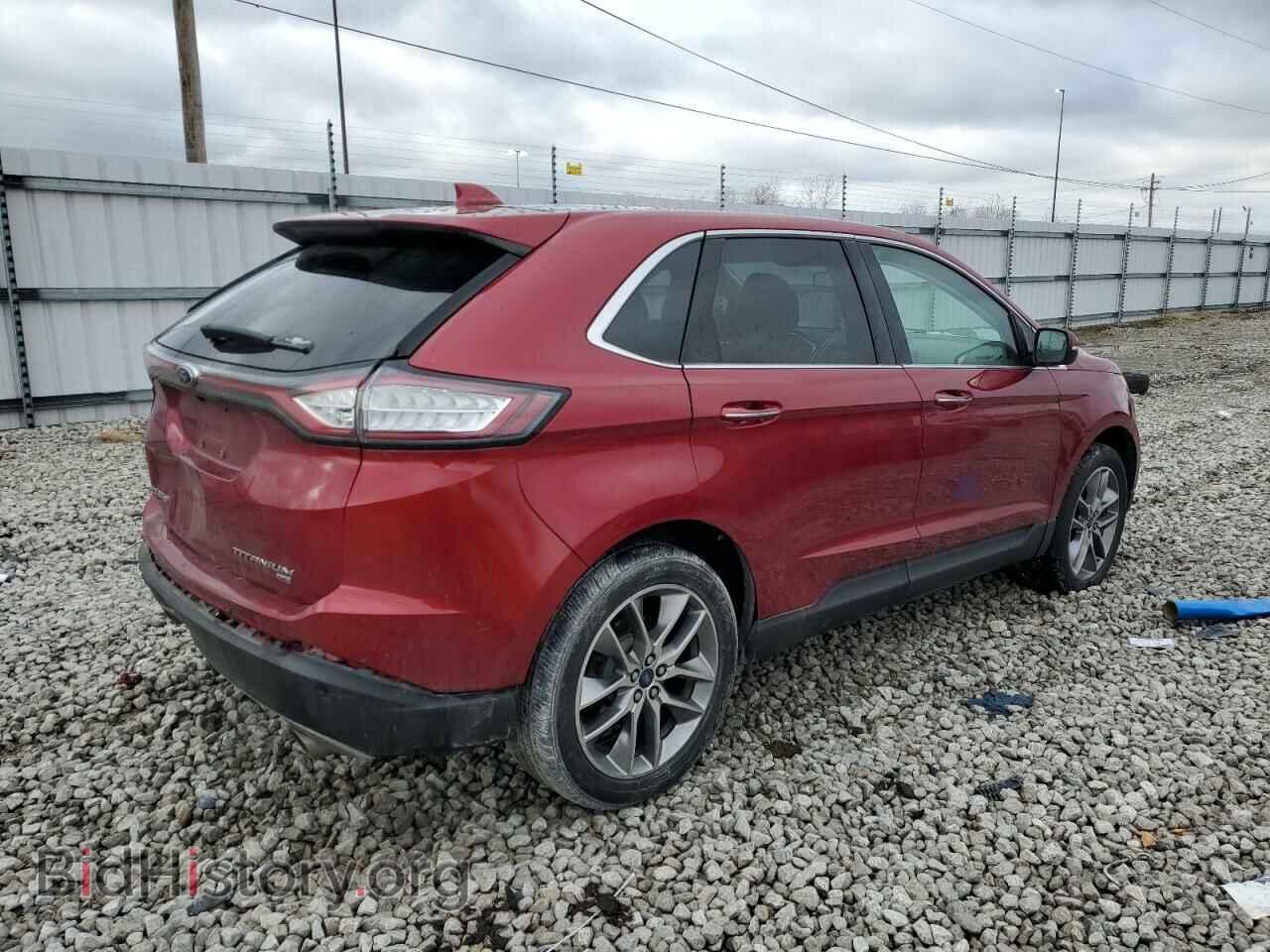 2016 FORD EDGE - VIN: 2FMPK4K80GBC13523 - Фото 3