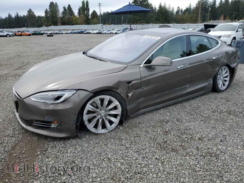 2016 Tesla MODEL S (VIN 5YJSA1E23GF144269) — photo 1 of 14, Copart, damage: side