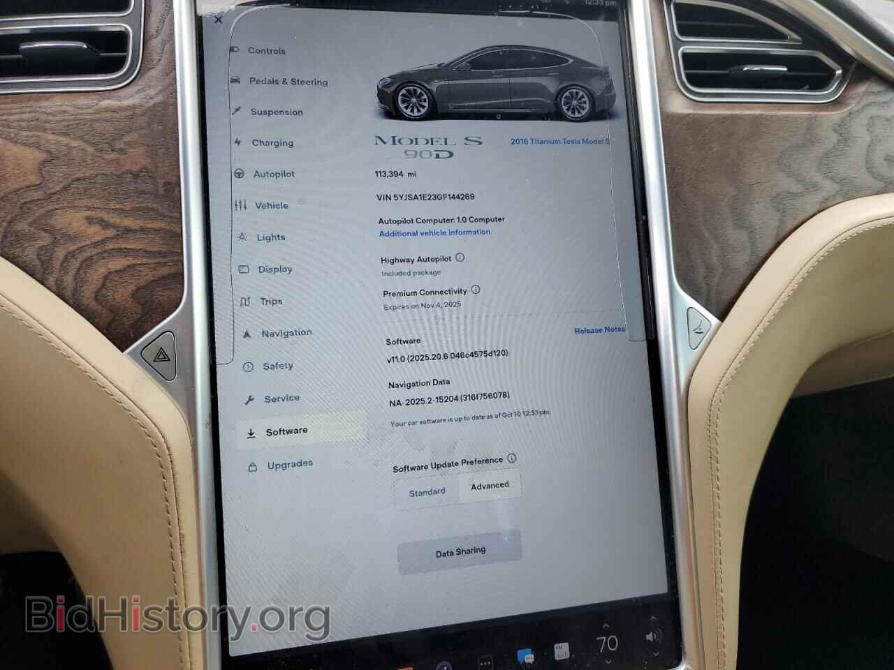 2016 TESLA MODEL S - VIN: 5YJSA1E23GF144269 - Photo 9