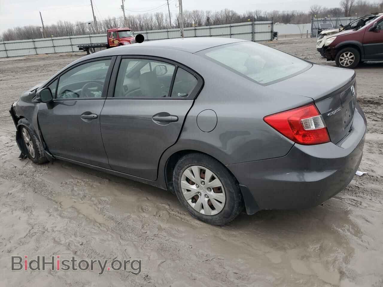 2012 HONDA CIVIC - VIN: 19XFB2F51CE001415 - Фото 2