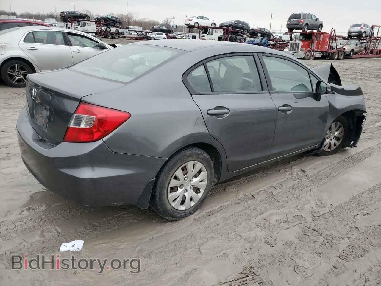 2012 HONDA CIVIC - VIN: 19XFB2F51CE001415 - Фото 3