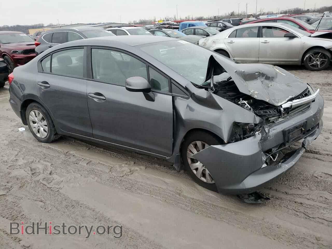 2012 HONDA CIVIC - VIN: 19XFB2F51CE001415 - Фото 4