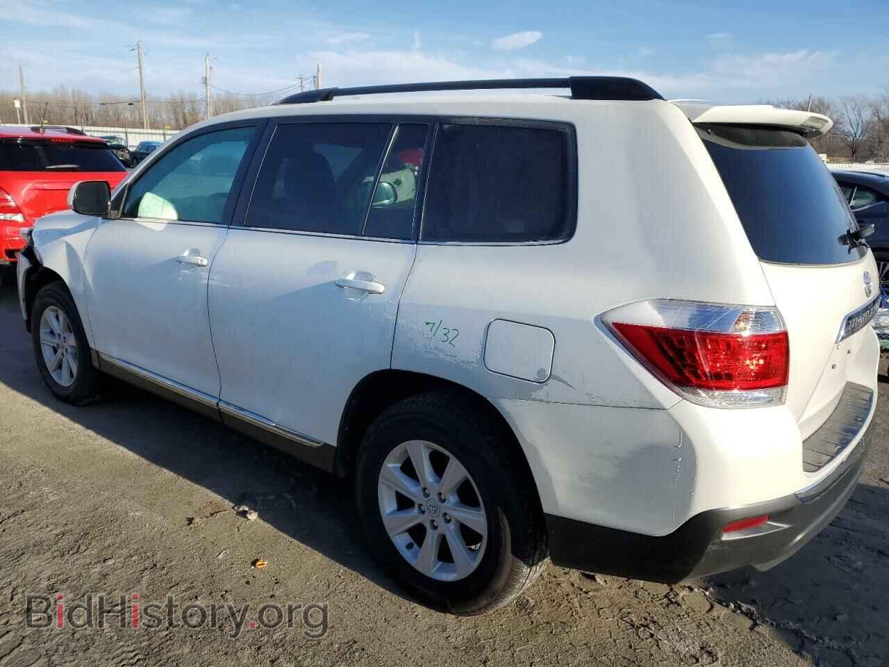 2013 TOYOTA HIGHLANDER - VIN: 5TDBK3EH6DS229403 - Фото 2