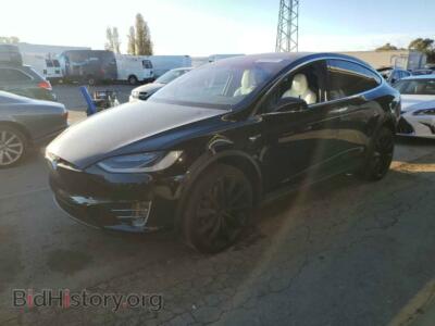 2019 Tesla MODEL X, black — VIN 5YJXCBE22KF157464, Copart