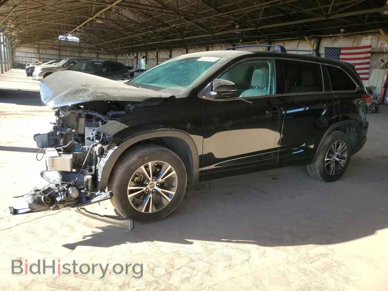 Фотография 5TDZZRFH2HS203155 - TOYOTA HIGHLANDER 2017