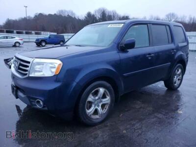 2015 Honda PILOT EXL, синий — VIN 5FNYF4H52FB022780, Copart