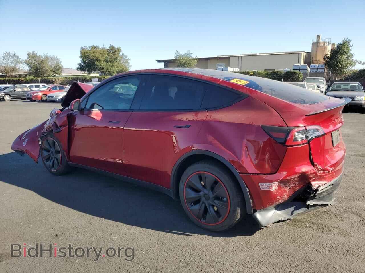 2024 TESLA MODEL Y - VIN: 7SAYGDED4RF201869 - Фото 2