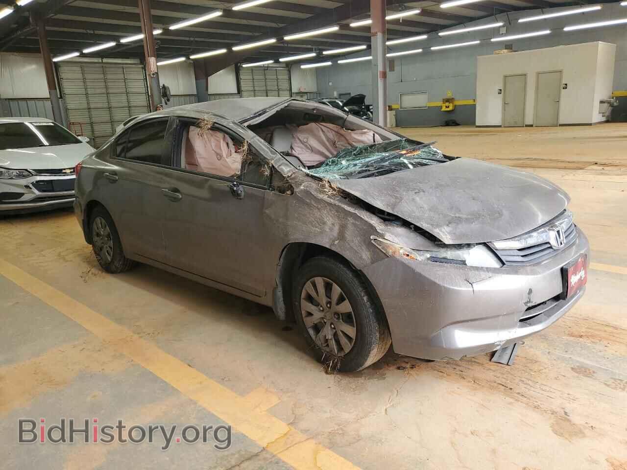 2012 HONDA CIVIC - VIN: 2HGFB2F51CH527775 - Фото 4
