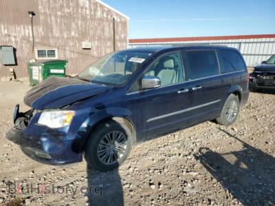 2014 Chrysler MINIVAN Touring L, blue — VIN 2C4RC1CG7ER332804, Copart