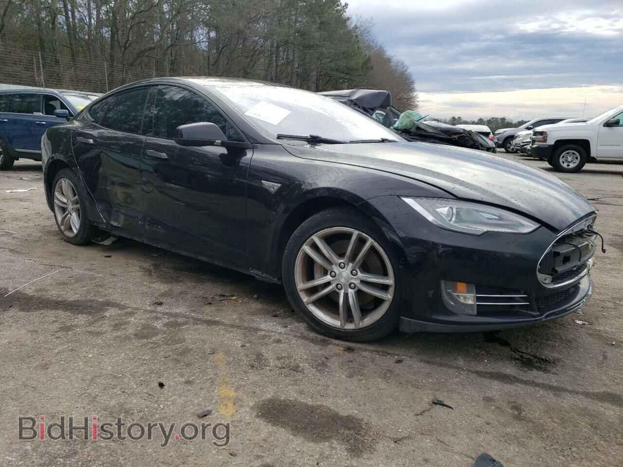 2014 TESLA MODEL S - VIN: 5YJSA1H17EFP56734 - Фото 4