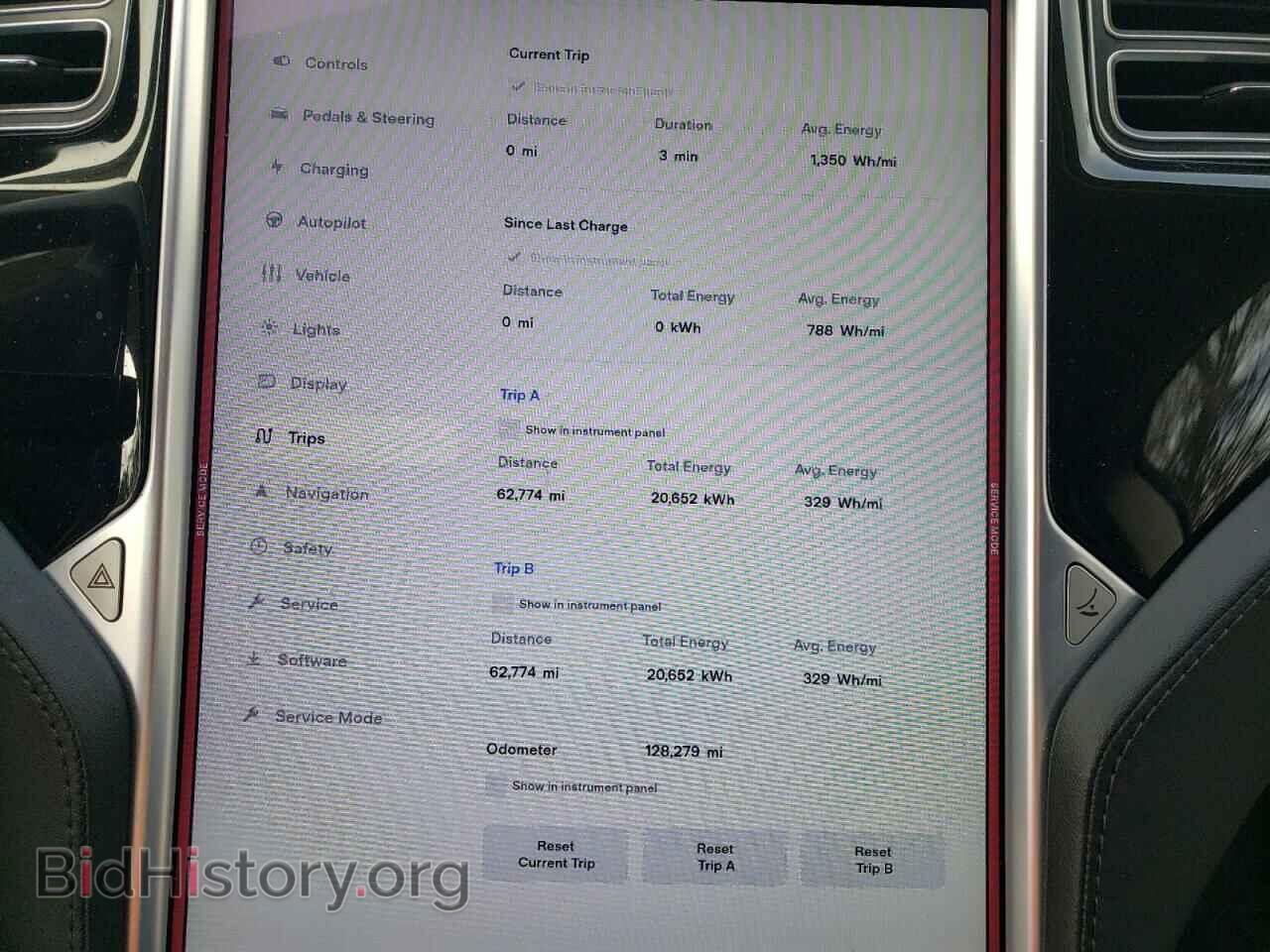 2014 TESLA MODEL S - VIN: 5YJSA1H17EFP56734 - Фото 9