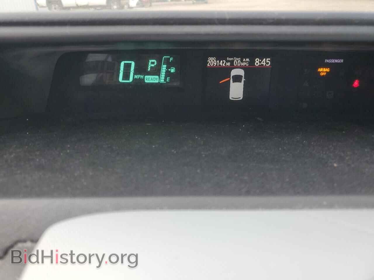 2012 TOYOTA PRIUS - VIN: JTDKDTB32C1013384 - Фото 9