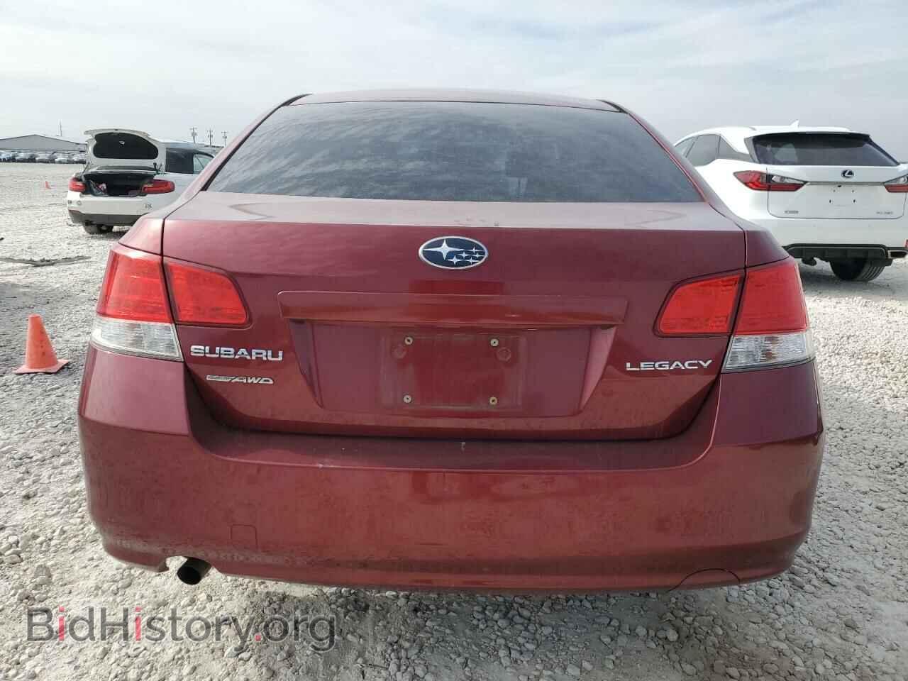 2012 SUBARU LEGACY - VIN: 4S3BMCA66C3043519 - Фото 6
