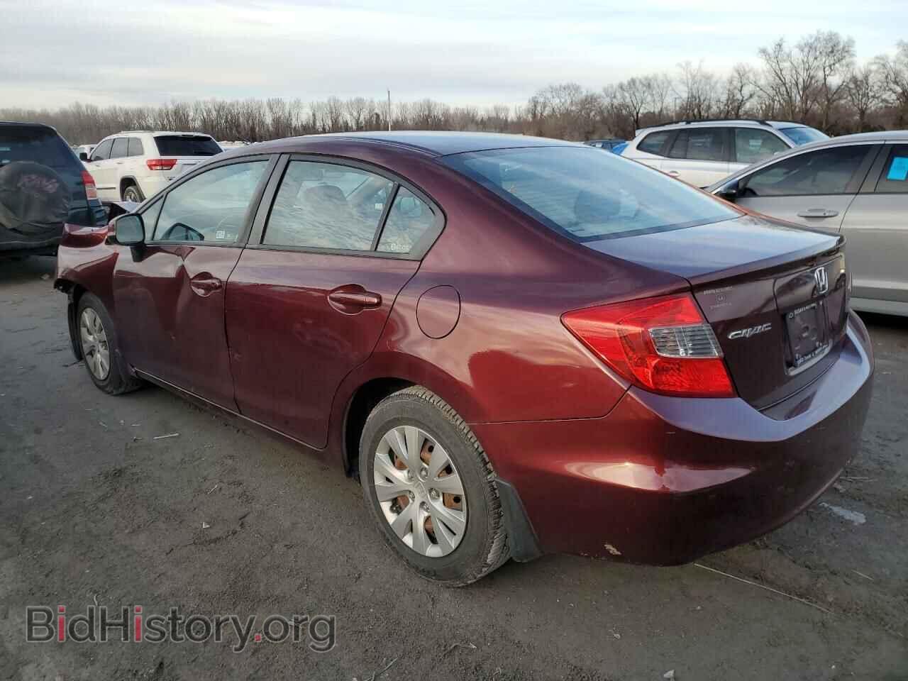 2012 HONDA CIVIC - VIN: 19XFB2F56CE052571 - Фото 2
