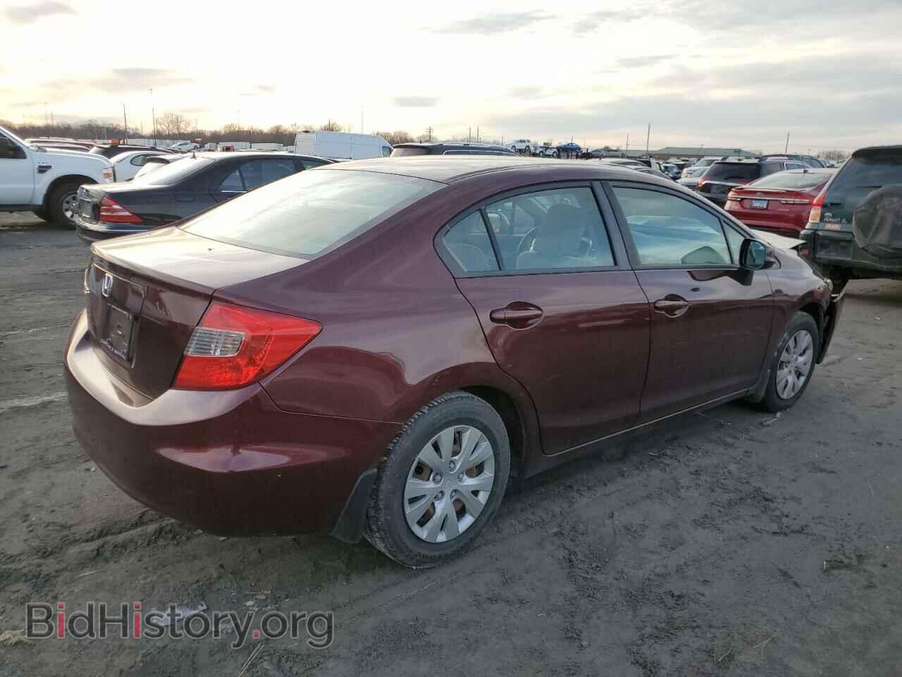 2012 HONDA CIVIC - VIN: 19XFB2F56CE052571 - Фото 3