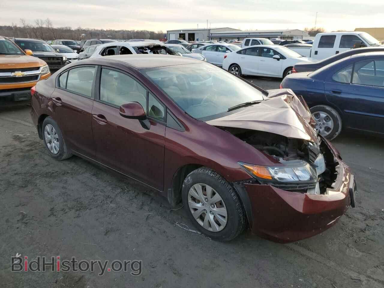 2012 HONDA CIVIC - VIN: 19XFB2F56CE052571 - Фото 4