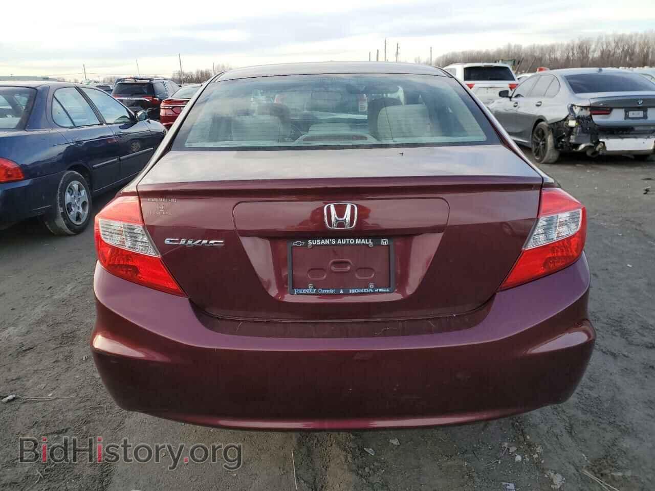 2012 HONDA CIVIC - VIN: 19XFB2F56CE052571 - Фото 6