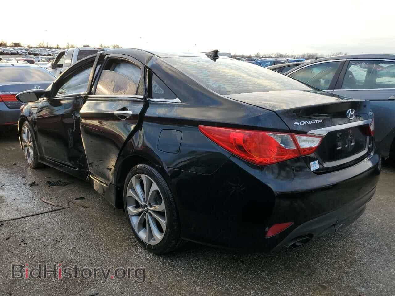 2014 HYUNDAI SONATA - VIN: 5NPEC4AB4EH856593 - Фото 2