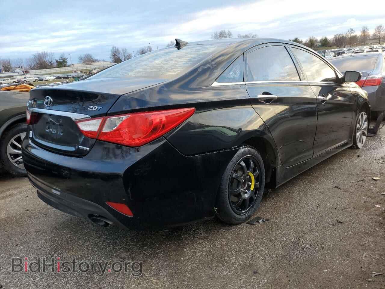 2014 HYUNDAI SONATA - VIN: 5NPEC4AB4EH856593 - Фото 3