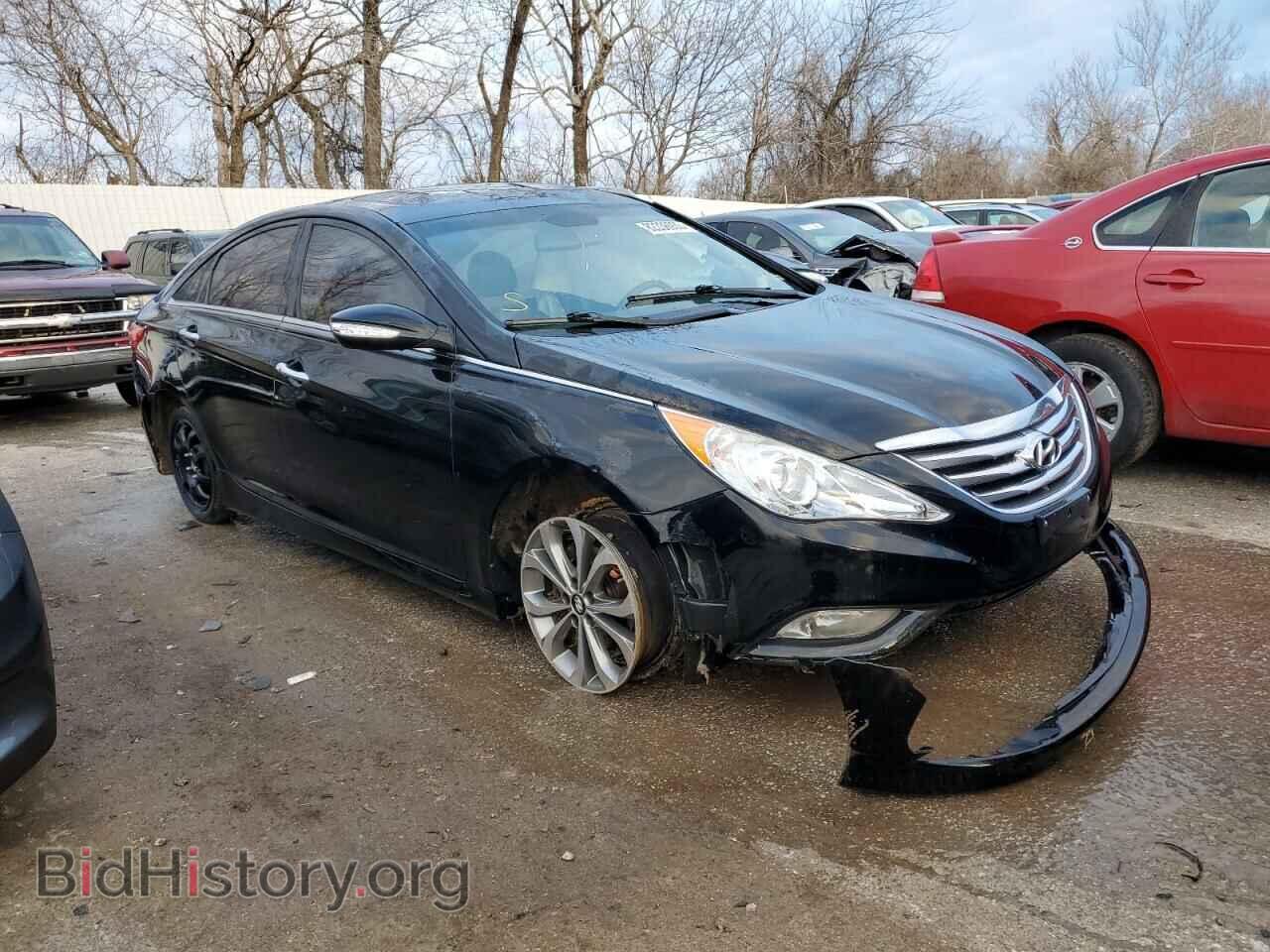 2014 HYUNDAI SONATA - VIN: 5NPEC4AB4EH856593 - Фото 4