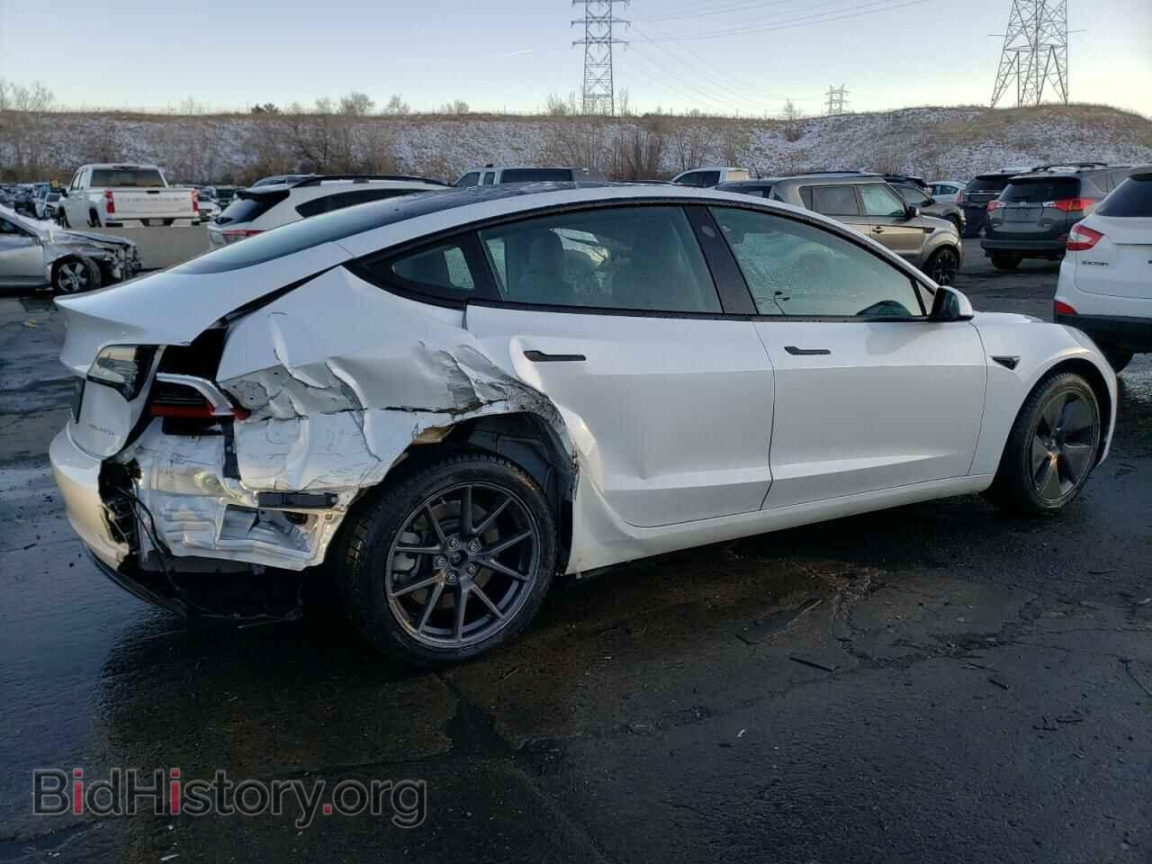 2021 TESLA MODEL 3 - VIN: 5YJ3E1EB1MF979937 - Photo 3