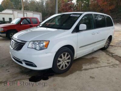 2014 Chrysler MINIVAN Touring, white — VIN 2C4RC1BG6ER438422, Copart