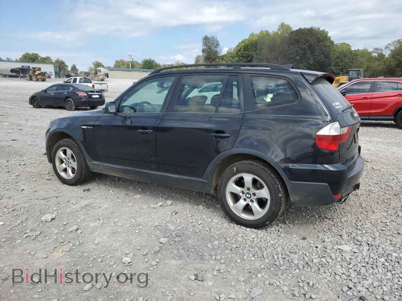 2007 BMW X3 - VIN: WBXPC93427WF17841 - Фото 2