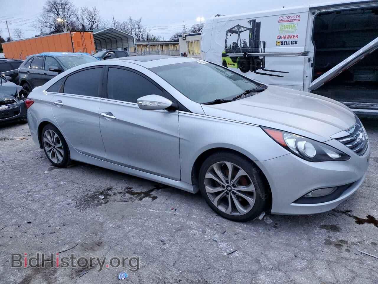 2014 HYUNDAI SONATA - VIN: 5NPEC4AC8EH888620 - Фото 4