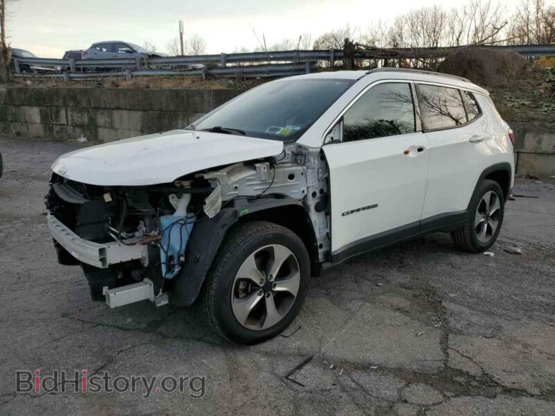2017 Jeep COMPASS Latitude (VIN 3C4NJDBB0HT665116) — photo 1 of 12, Copart, damage: front end