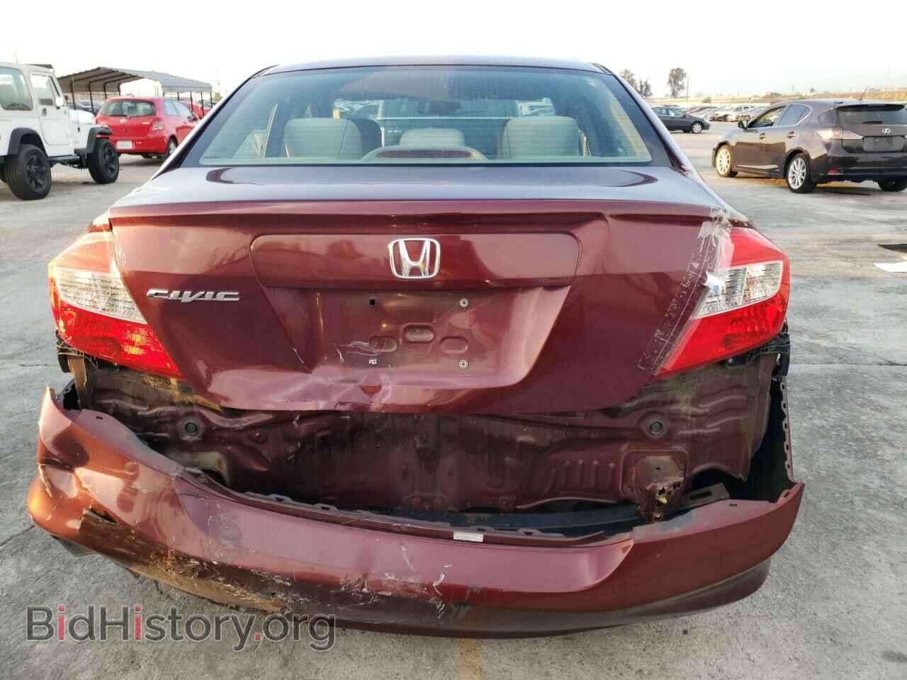 2012 HONDA CIVIC - VIN: 2HGFB2F52CH529969 - Фото 6