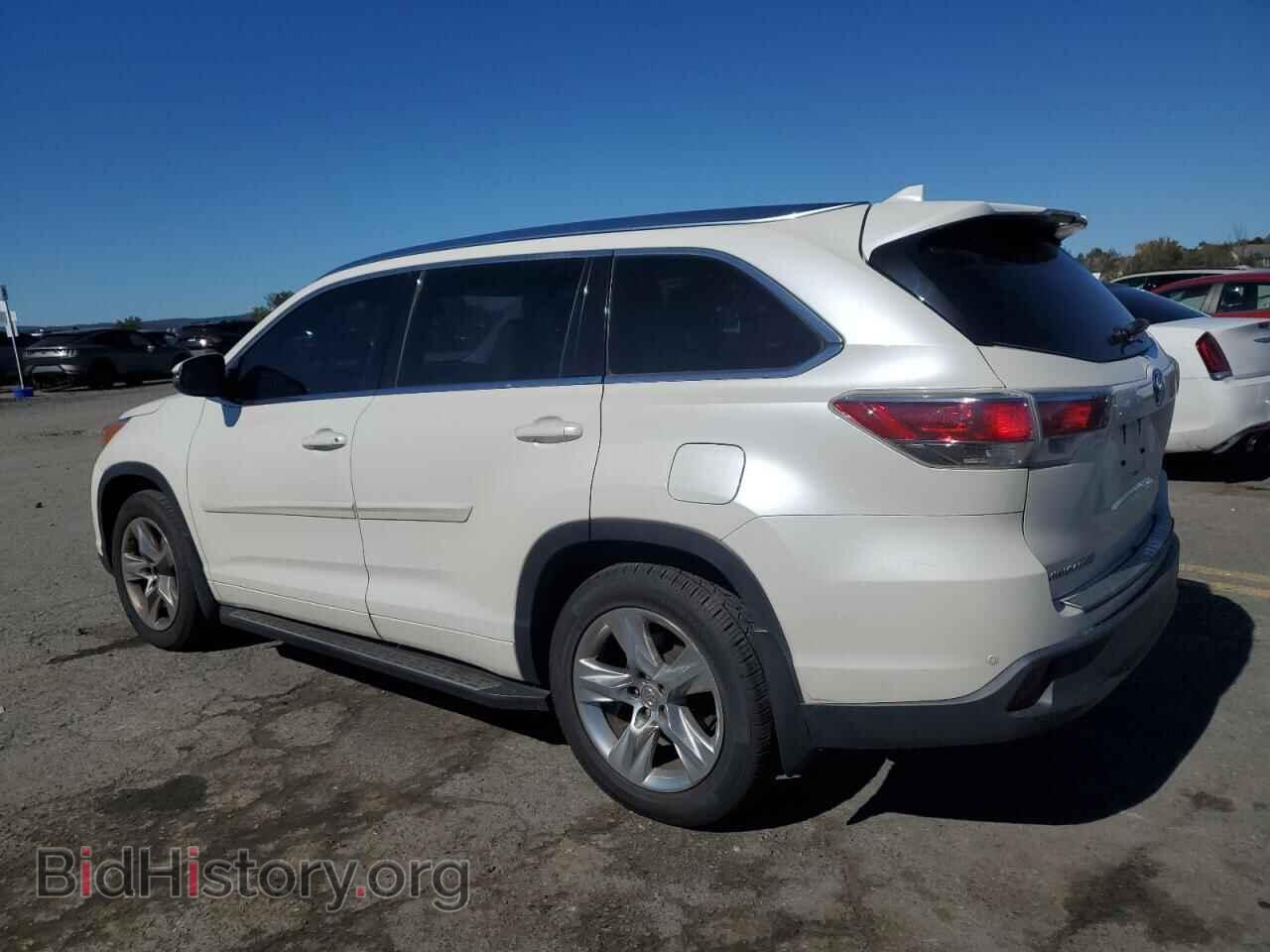 2014 TOYOTA HIGHLANDER - VIN: 5TDDKRFH3ES019708 - Фото 2