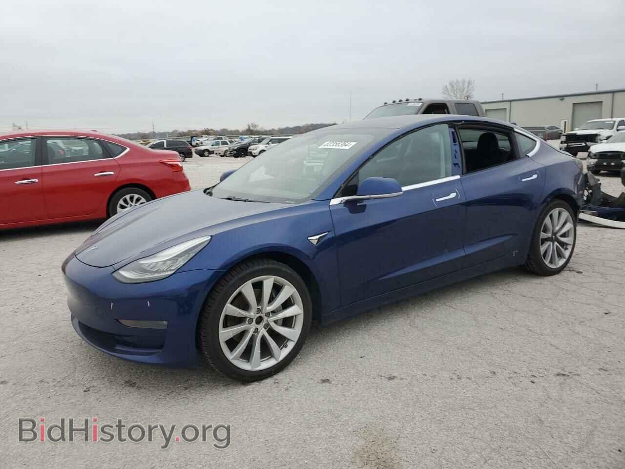 Photo 5YJ3E1EB8LF589027 - TESLA MODEL 3 2020
