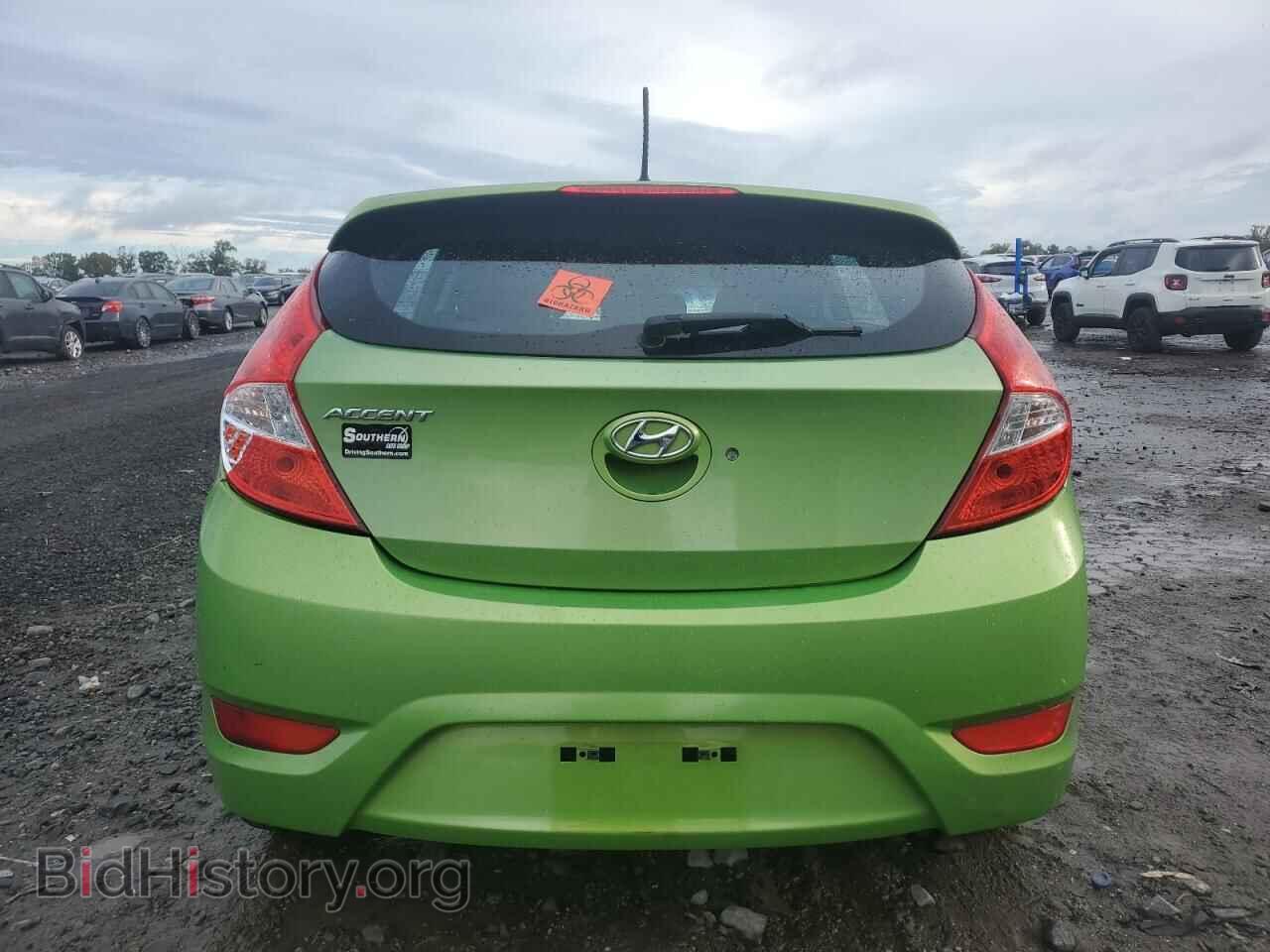 2014 HYUNDAI ACCENT - VIN: KMHCU5AE7EU178251 - Фото 6