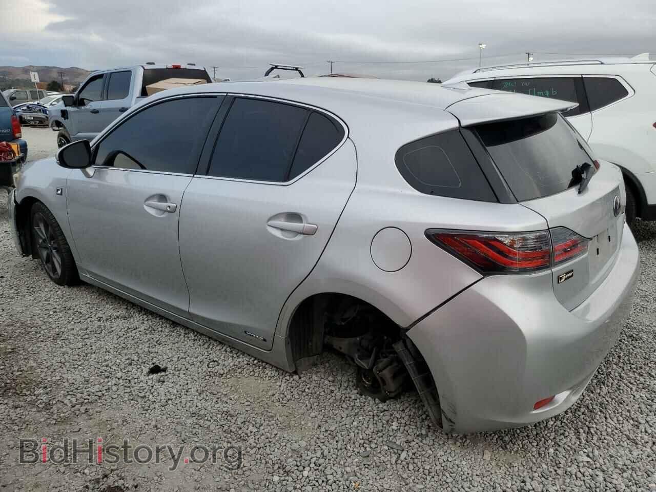 2012 LEXUS CT 200 - VIN: JTHKD5BH7C2080384 - Фото 2